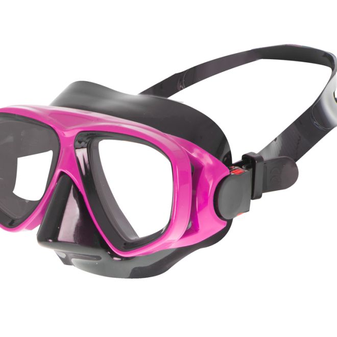 Potápěčská maska plavecké brýle růžové