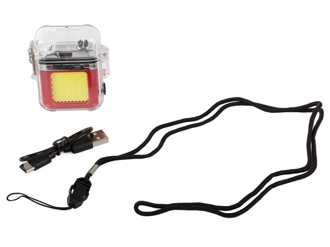 Plazmový zapalovač s LED světlem elektrický USB