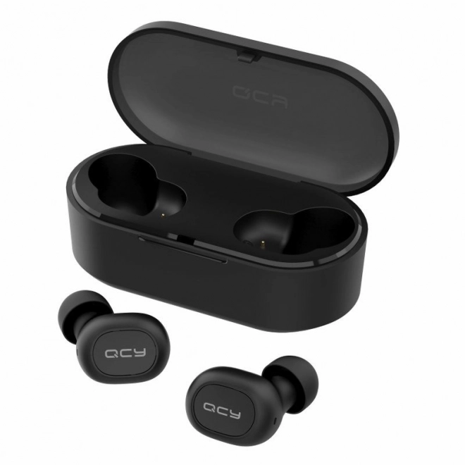 Bezdrátová sluchátka TWS QCY T2C Bluetooth V5.0 (černá)