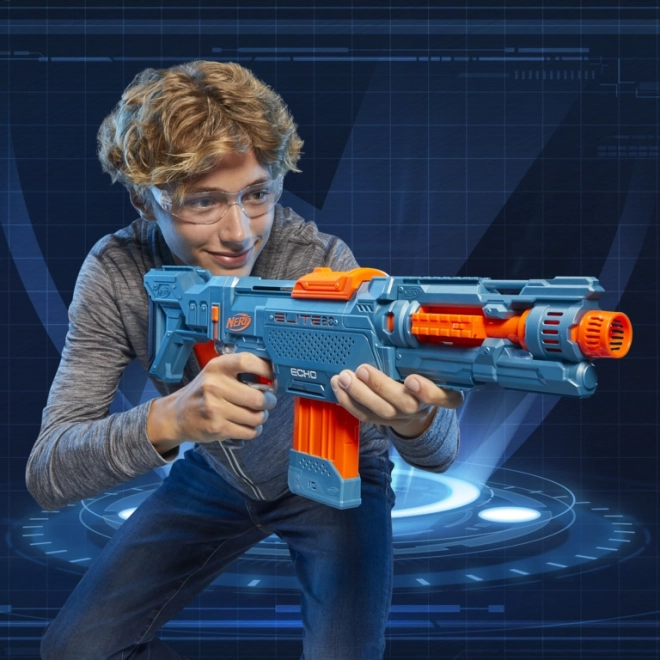 Pistole Nerf Echo CS-10 s příslušenstvím