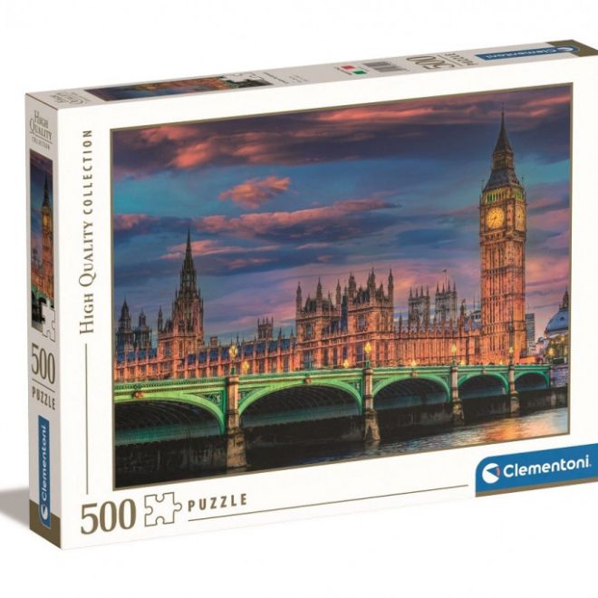 Puzzle 500 prvků Vysoká kvalita, Londýnský parlament