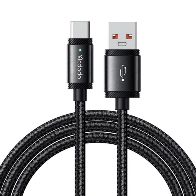 Kabel USB-A na USB-C Mcdodo CA-4730, 120W, 1,5 m (černý)