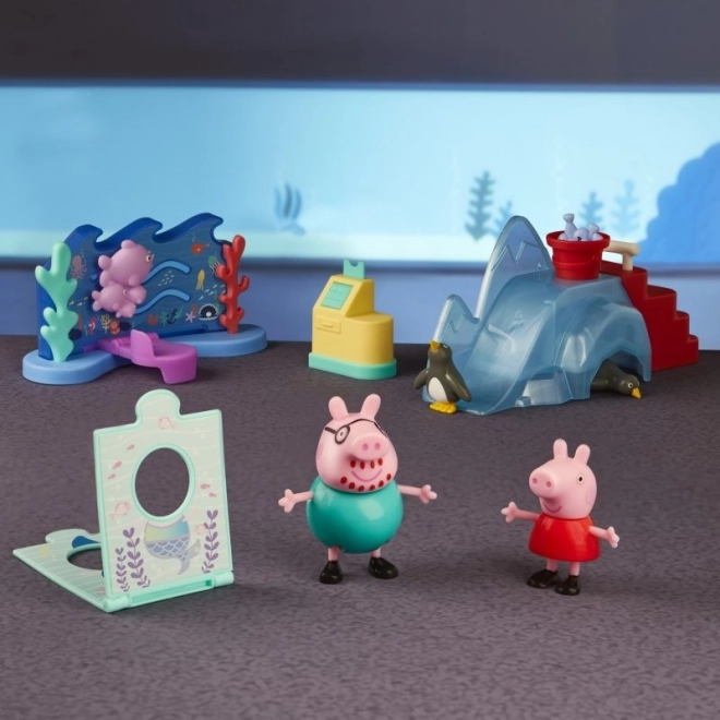 Set figurek Peppa Pig - Dobrodružství v akváriu