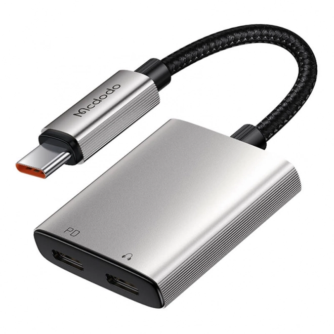 Audio adaptér 2v1 Mcdodo CA-5570 2v1 USB-C na 2x USB-C