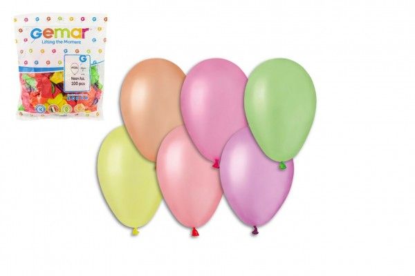 Nafukovací balónky - Neon 100 ks
