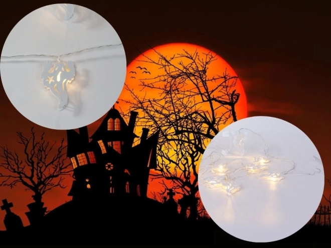 Led halloween spirit light brand 2m 10 spirits hanging