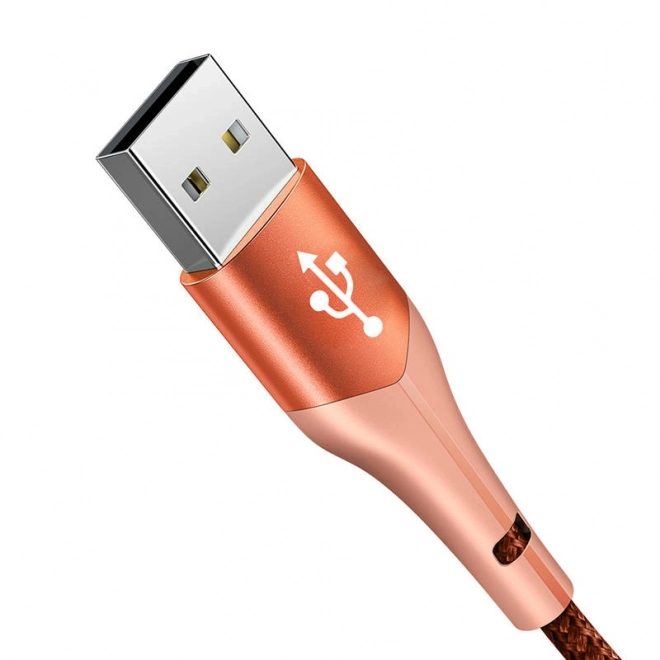 Kabel USB na USB-C Mcdodo Magnificence CA-7962 LED, 1m (oranžový)