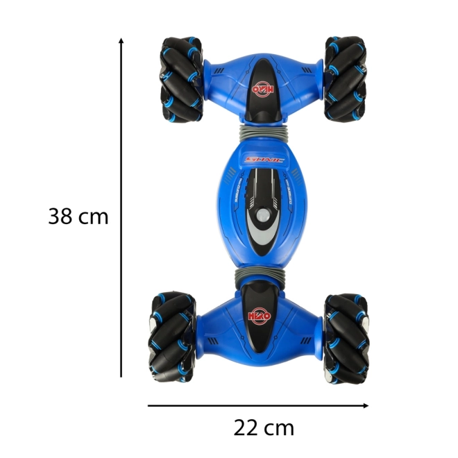 RC STUNT 360 - auto na dálkové ovládání – Modré