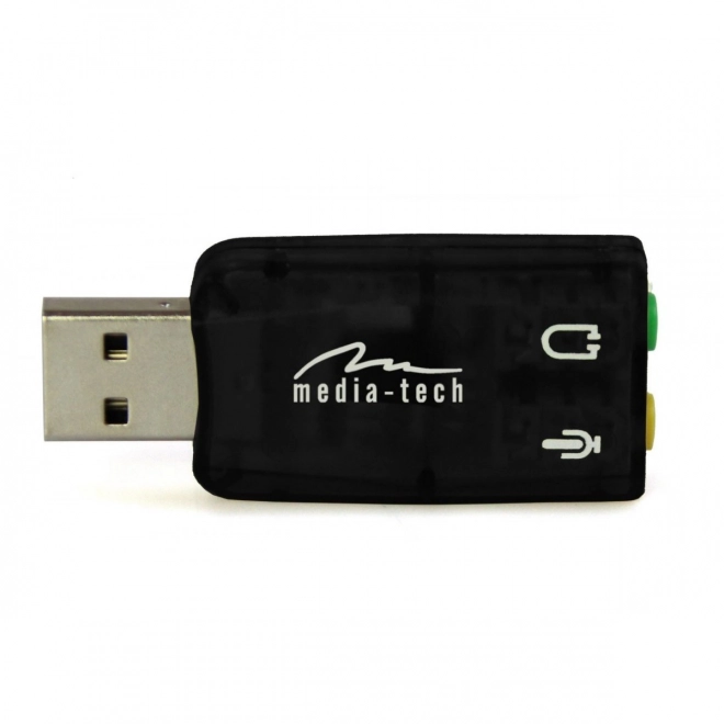 VIRTU 5.1 USB - USB zvuková karta nabízející virtuální 5.1 zvuk MT5101