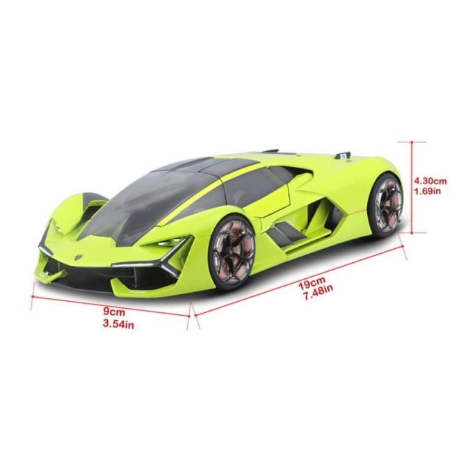 Bburago 1:24 Lamborghini Terzo Millenio Green