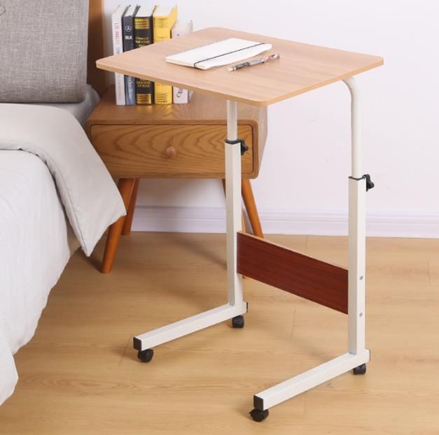 Mobilní stolek na notebook / Mobilní konferenční stolek - dřevěný