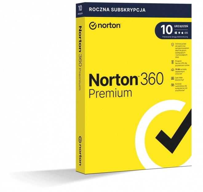 *Norton 360 PREMIUM 75GB CZ 1U 10Dvc 1Y 21408749