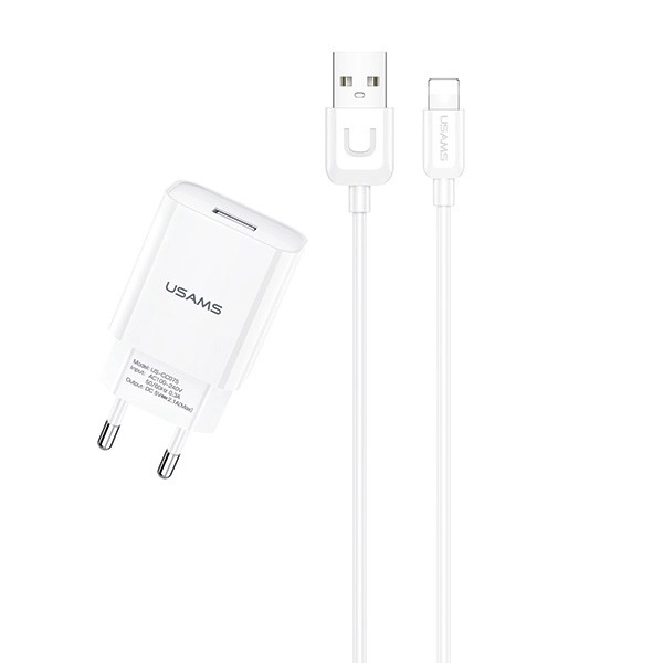 1xUSB T21 Lightning 2,1A síťová nabíječka