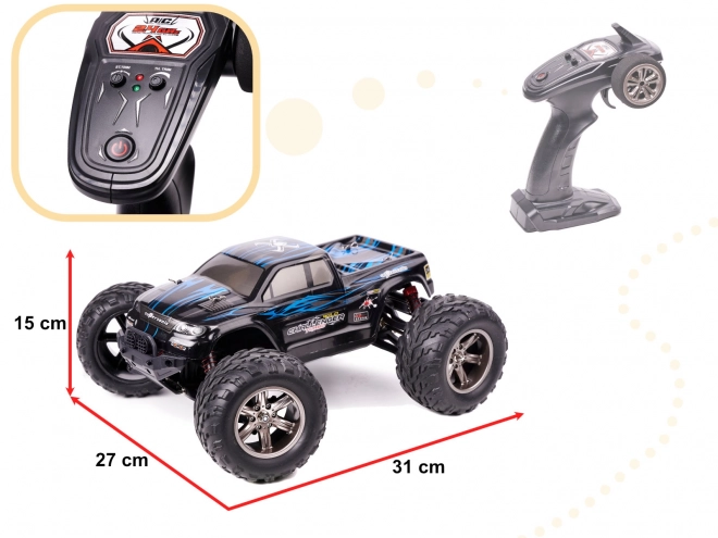 RC Monster Truck 1:12 - modrá