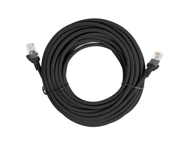 Síťový kabel kat.5e 5m černý Fluke Lanberg