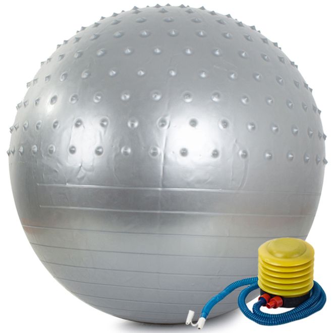 Gymnastický fitness míč 65 cm cvičební pumpa