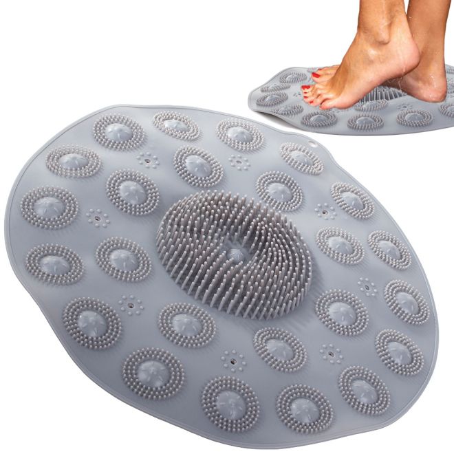 Protiskluzová sprchová rohož pro masáž nohou