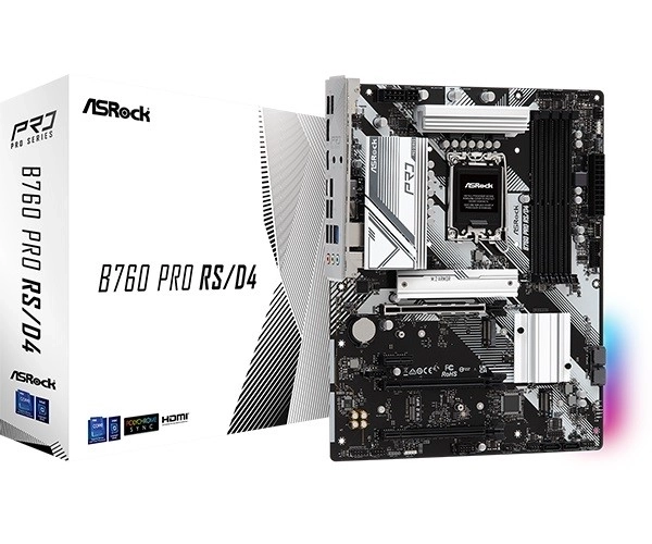 Základní deska B760 Pro RS s1700 4DDR4 DP/HDM M.2 ATX