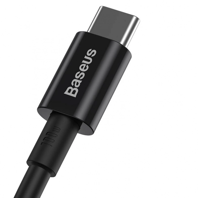 Kabel Baseus Superior Series USB-C na USB-C, 100W, 1m (černý)