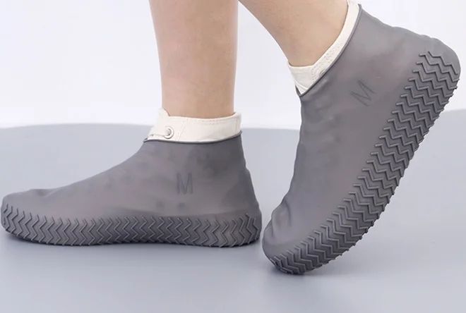 Silikonové návleky na boty – Šedé