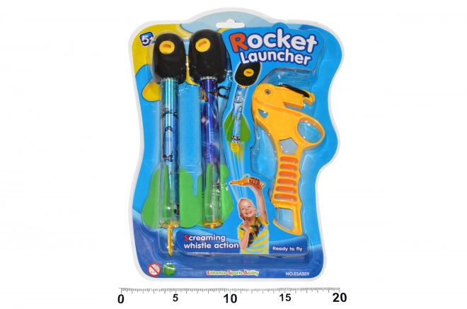 Raketomet set 22 cm 2 ks