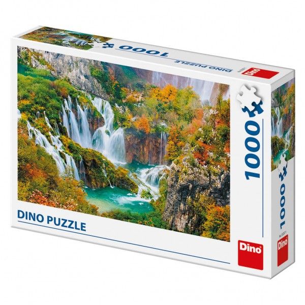 Puzzle Plitvická jezera - 1000 dílků