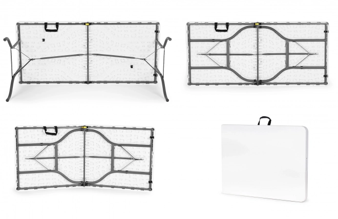 Zahradní skládací banketový stůl 153 cm