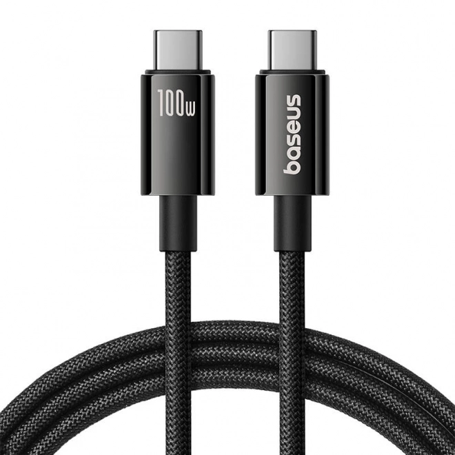 Nabíjecí kabel Baseus Tungsten Gold USB-C na USB-C 100W