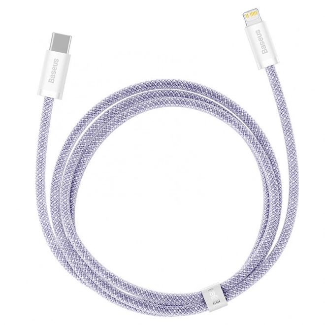 Kabel USB-C pro Lightning Baseus řady Dynamic 2, 20 W, 1 m (fialový)