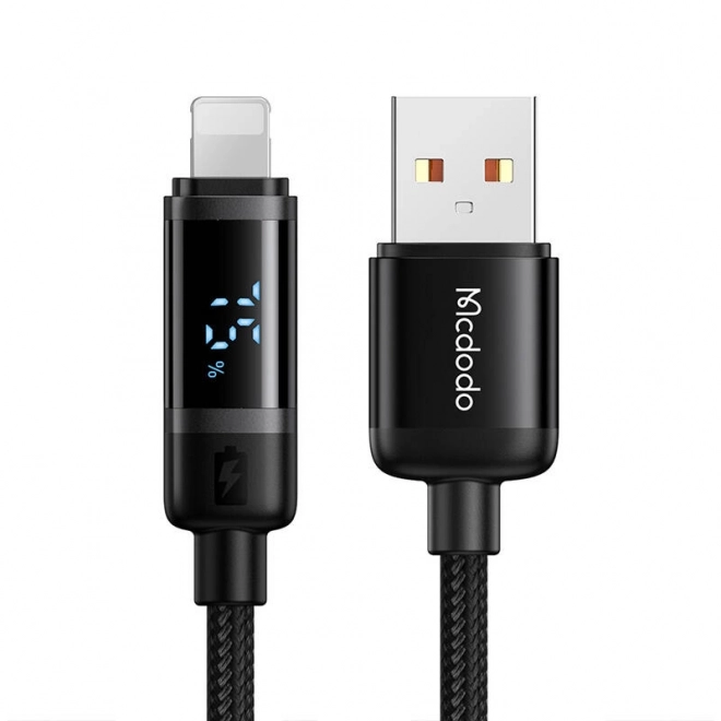 Kabel USB-A na Lightning Mcdodo CA-5000, 1,2 m (černý)