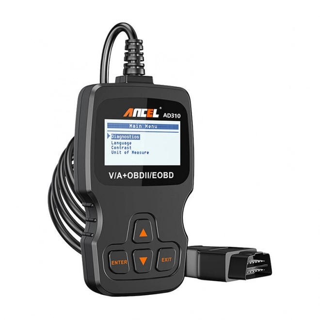 Diagnostický skener OBD2 Ancel AD310/AC103