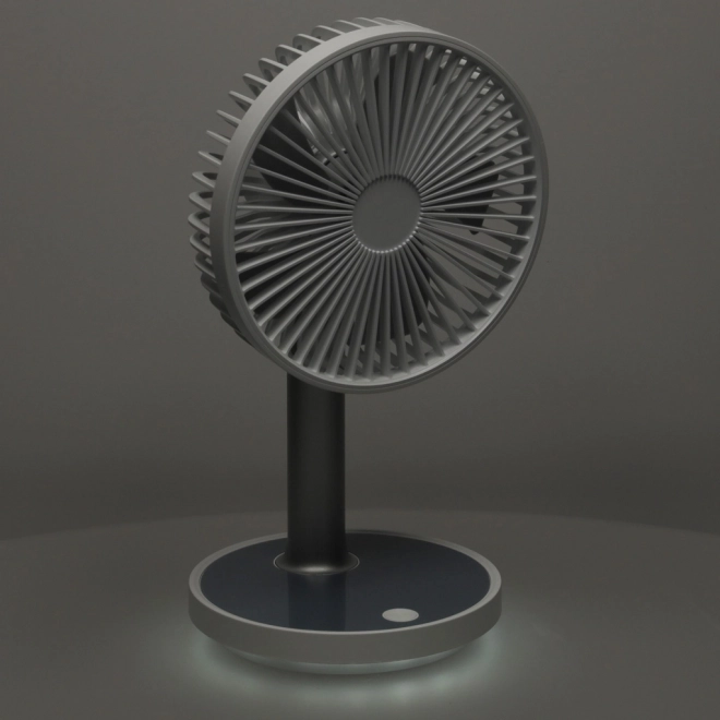 Bezdrátový stolní ventilátor 30 cm bílý