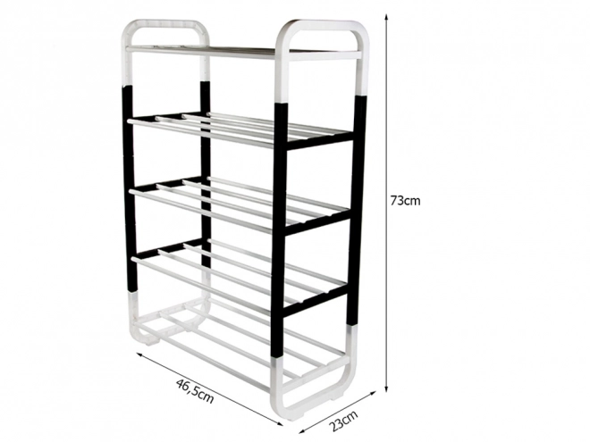 Stojan na boty - organizér s pěti policemi