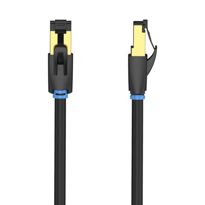 Síťový kabel CAT8 SSTP Vention IKABG RJ45 Ethernet 40Gbps 1,5 m černý