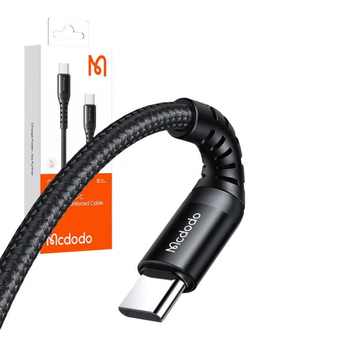 Kabel USB-C na USB-C Mcdodo CA-5641, 60W, 1m (černý)