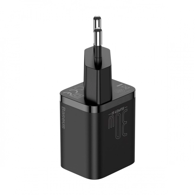 Baseus Super Si Quick Charger 1C 30W (černá)