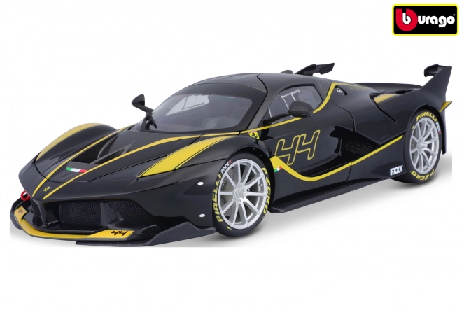 Model auta Bburago Ferrari FXX K černý 1:18