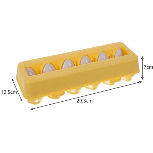 Dětská skládačka Vajíčka 12 ks Kruzzel 22674