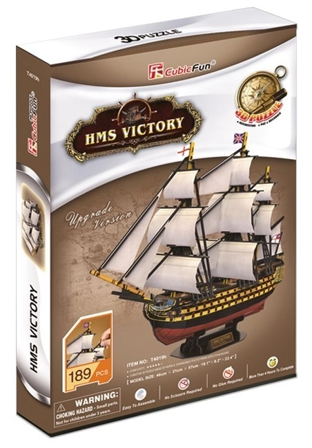 3D puzzle plachetnice HMS Victory