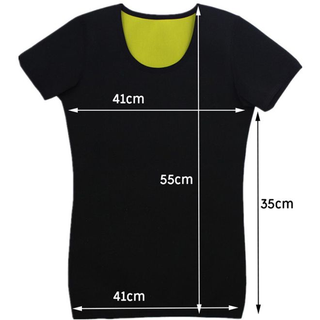 Dámské neoprenové fitness tričko s krátkým rukávem