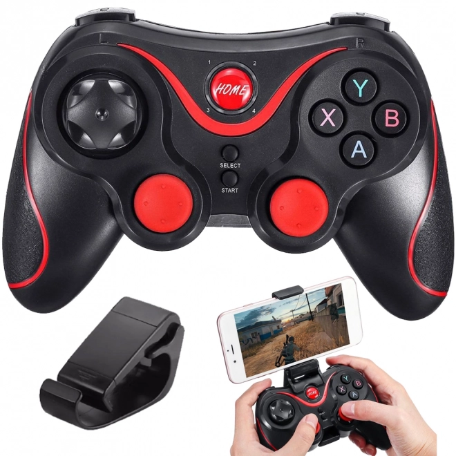 Bezdrátová podložka pod gamepad pro telefon s Androidem a iOS