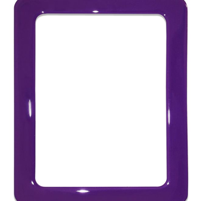 Magnetický samolepicí rámeček o velikosti 19,0 x 23,8 cm - fialový