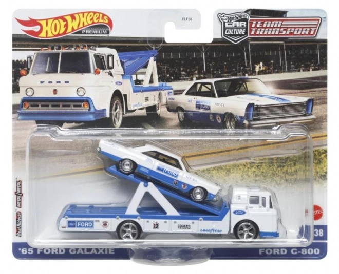 Hot Wheels tahač a závodní auto