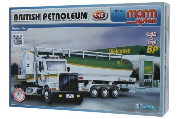 Stavebnice Monti System MS 52 British Petroleum 1:48 v krabici 32x21x8cm