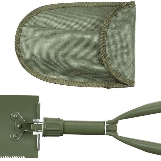 Multifunkční skládací lopatka – Army zelená