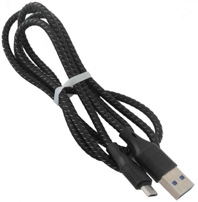 Kk21c micro usb kabel 1m s opletením pro nabíjení