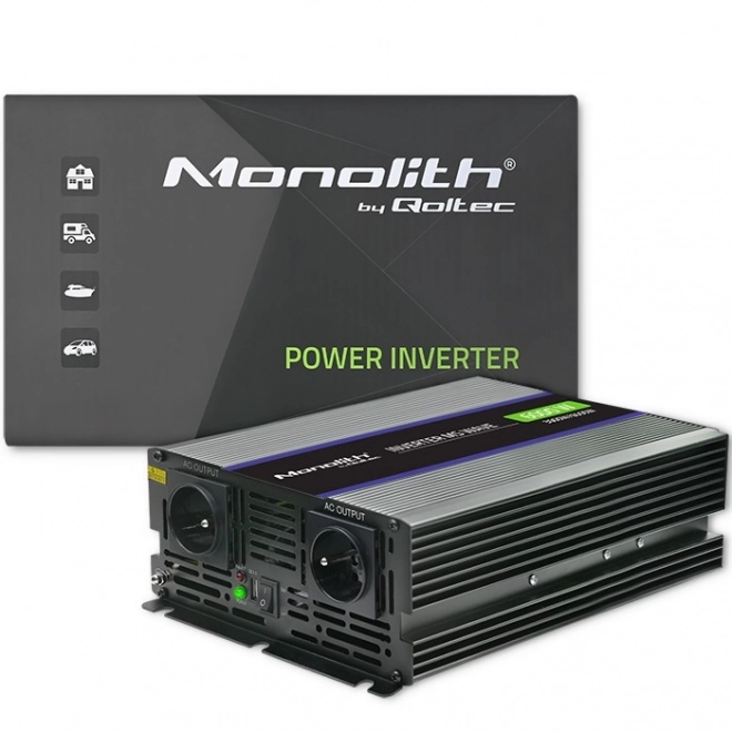 Měnič napětí Monolith 6000 MS Wave | 12V na 230V | 3000/6000W | USB