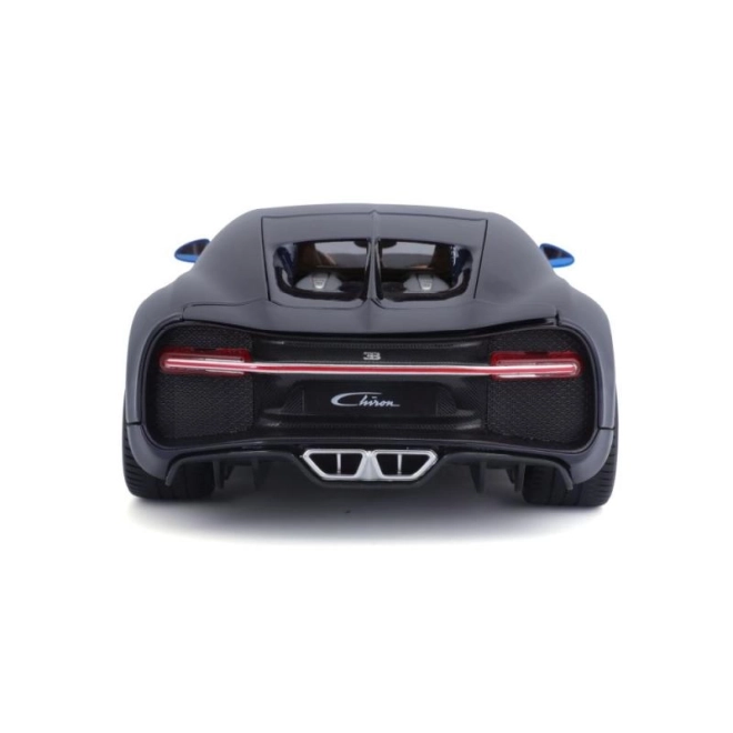 Bburago 1:18 Plus Bugatti Chiron modrá