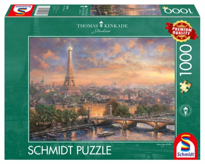 Puzzle Paříž, město lásky 1000 dílků