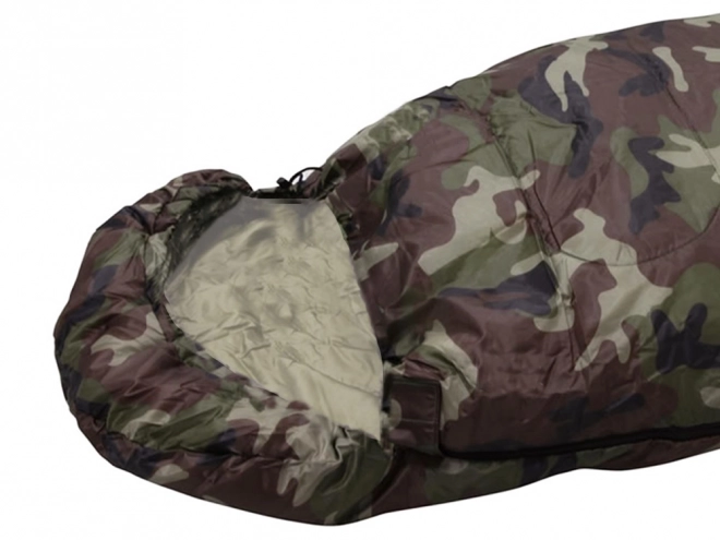 Spací pytel Mummy Camo 200 x 65 cm maskáč